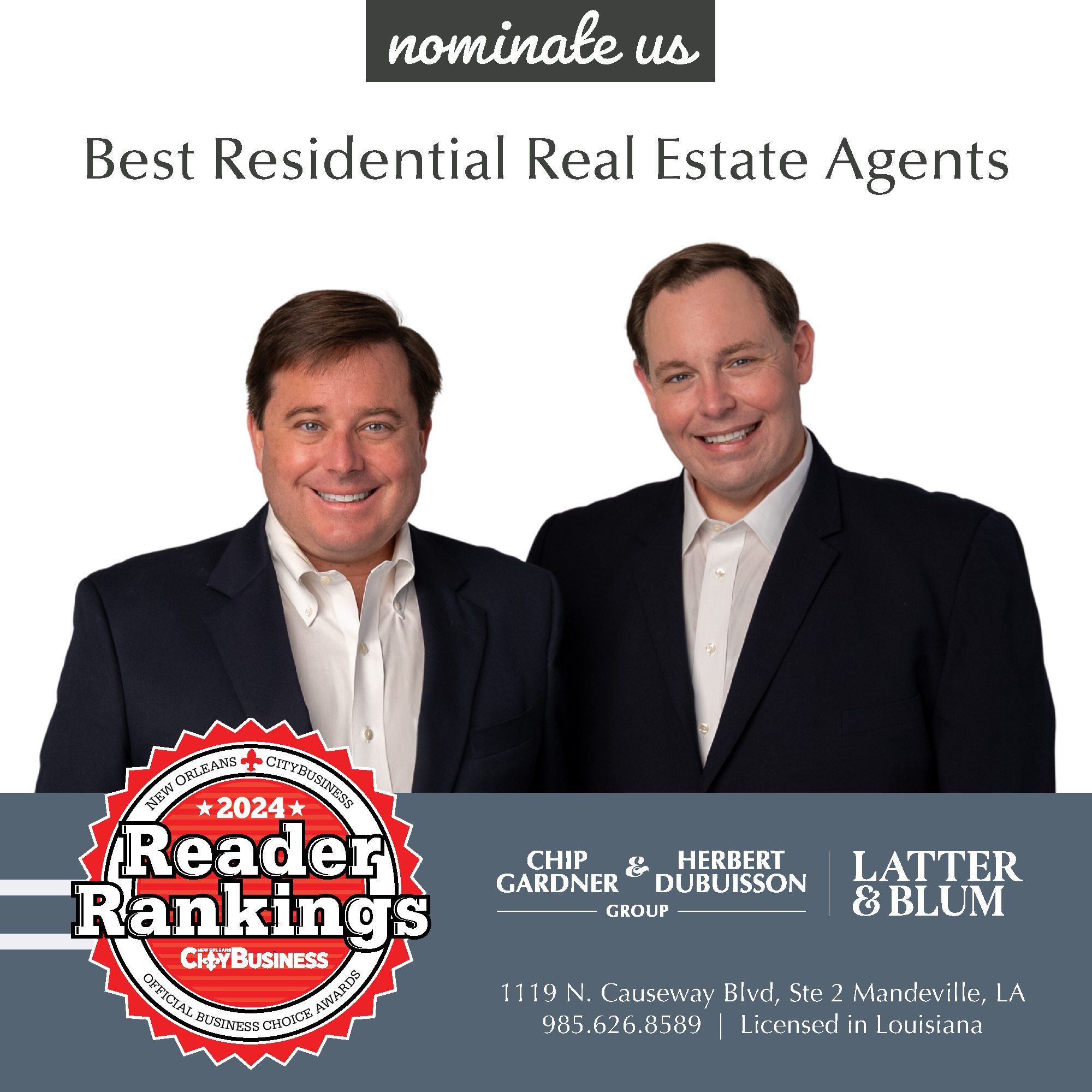 The Chip Gardner & Herbert Dubuisson Group with Latter & Blum